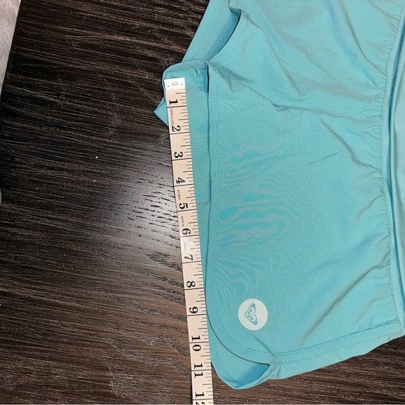Roxy Endless Summer Foldover Board Shorts in Aqua, Size Large - Picture 8 of 15
